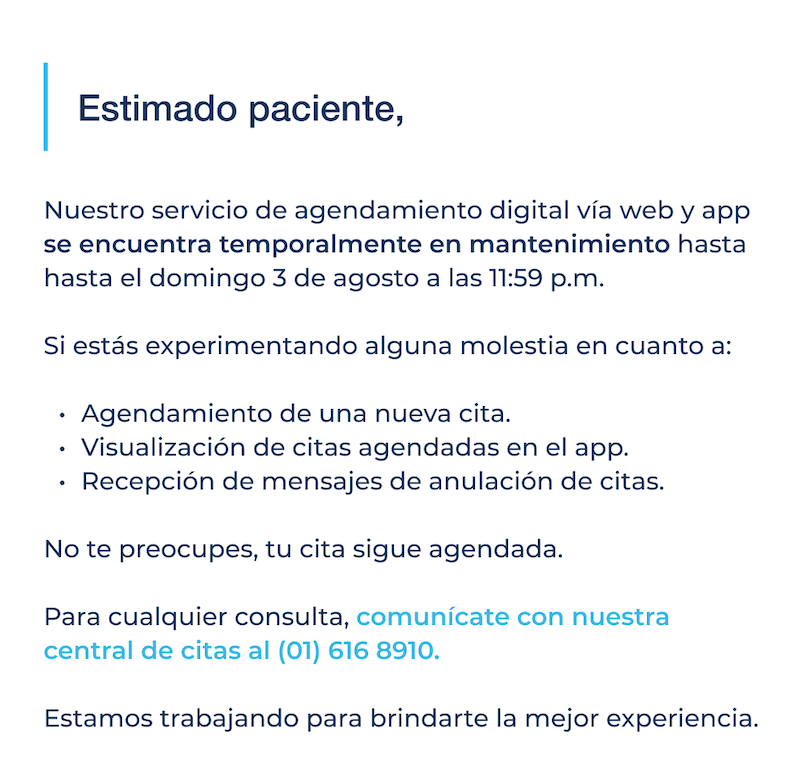 Agendamiento
